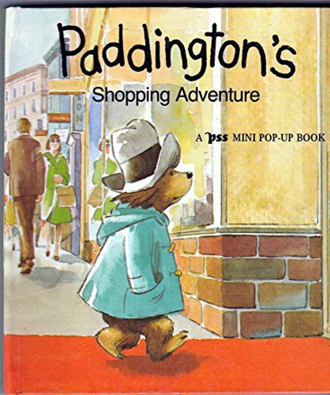 Book cover for "Paddington's Shopping Adventure" by Michael Bond
