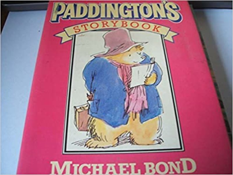 Book cover for "Paddington's Story Book" by Michael Bond
