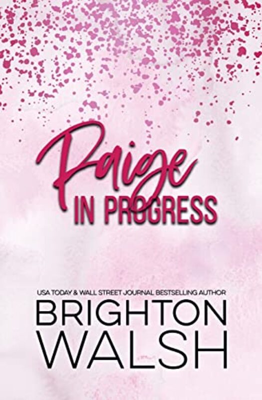 Book cover for "Paige in Progress" by Brighton Walsh