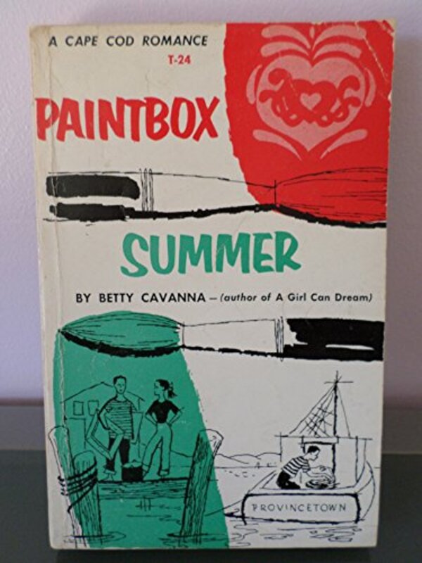 Book cover for "Paintbox Summer" by Betsy Allen