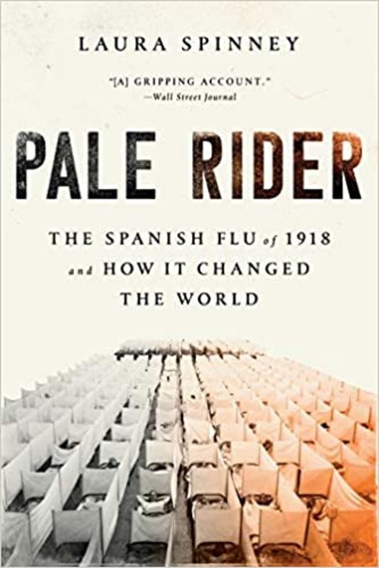 Book cover for "Pale Rider" by Laura Spinney