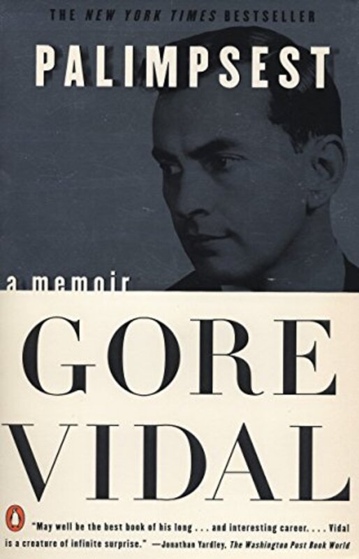 Book cover for "Palimpsest" by Gore Vidal