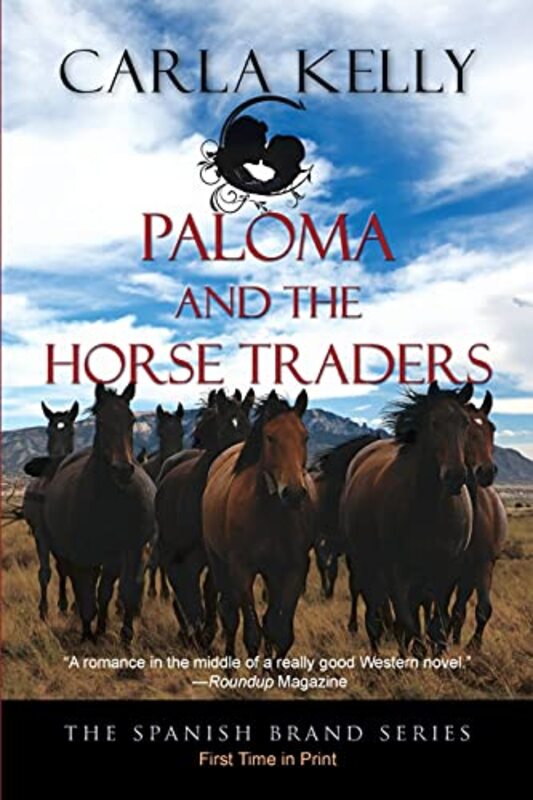 Book cover for "Paloma and the Horse Traders" by Carla Kelly