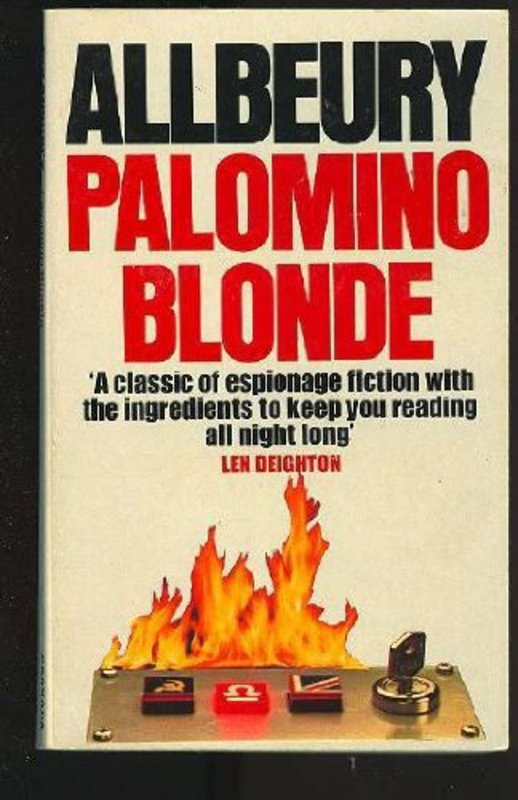 Book cover for "Palomino Blonde / Omega-minus" by Ted Allbeury