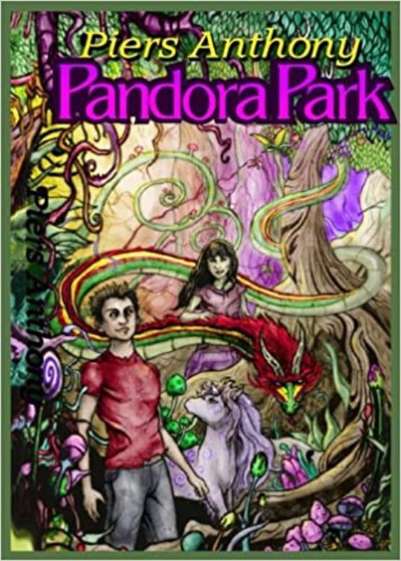 Book cover for "Pandora Park" by Piers Anthony