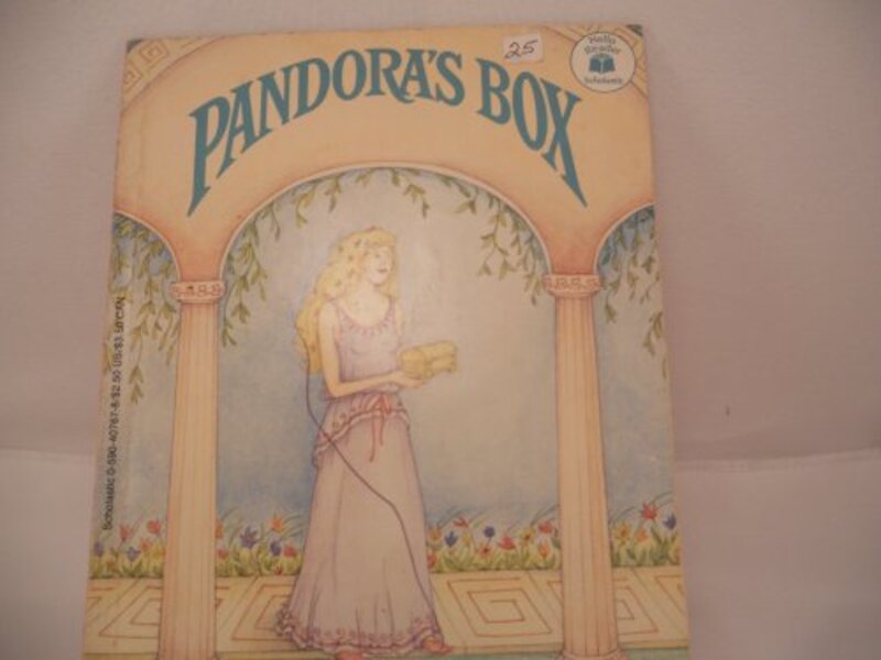 Book cover for "Pandora's Box" by Mary Pope Osborne