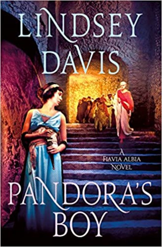 Book cover for "Pandora's Boy" by Lindsey Davis