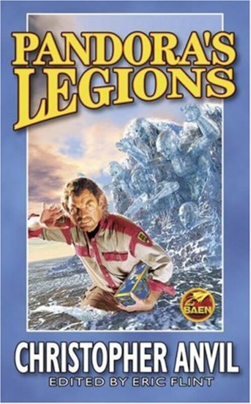 Book cover for "Pandora's Legions" by Christopher Anvil