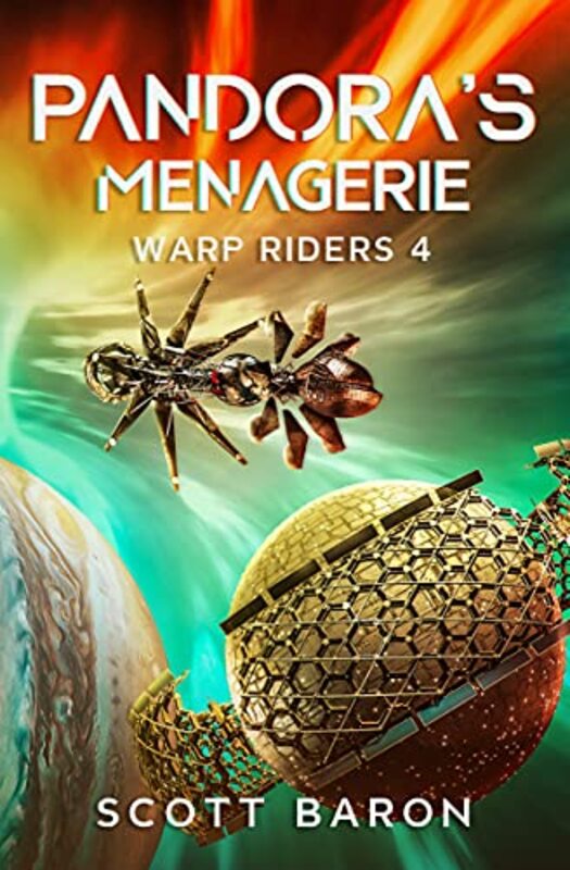 Book cover for "Pandora's Menagerie" by Scott Baron