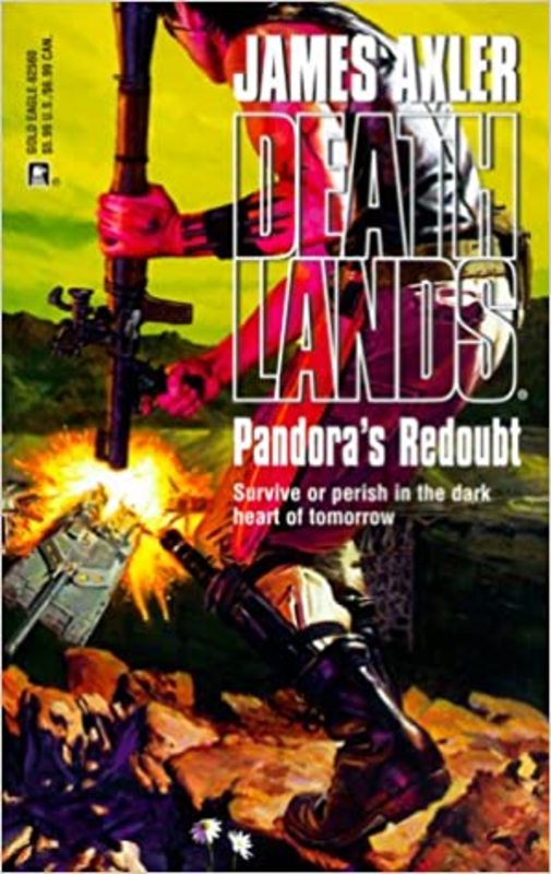 Book cover for "Pandora's Redoubt" by James Axler