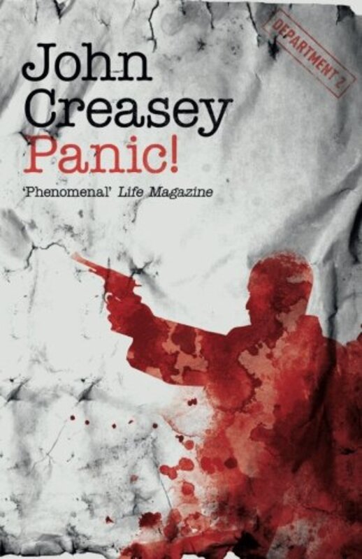 Book cover for "Panic!" by John Creasey