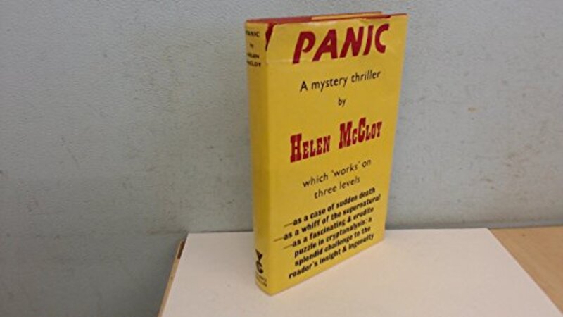 Book cover for "Panic" by Helen McCloy