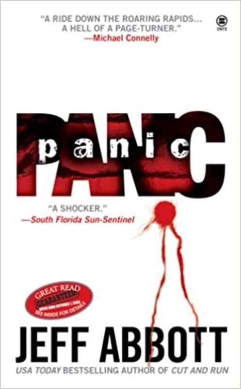 Book cover for "Panic" by Jeff Abbott