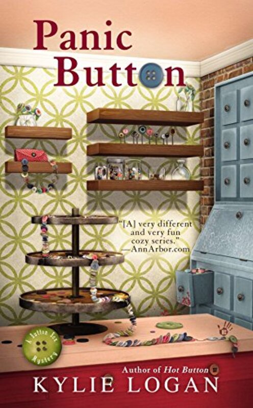 Book cover for "Panic Button" by Kylie Logan