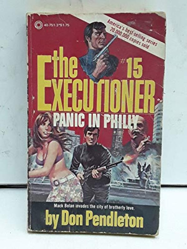 Book cover for "Panic in Philly" by Don Pendleton