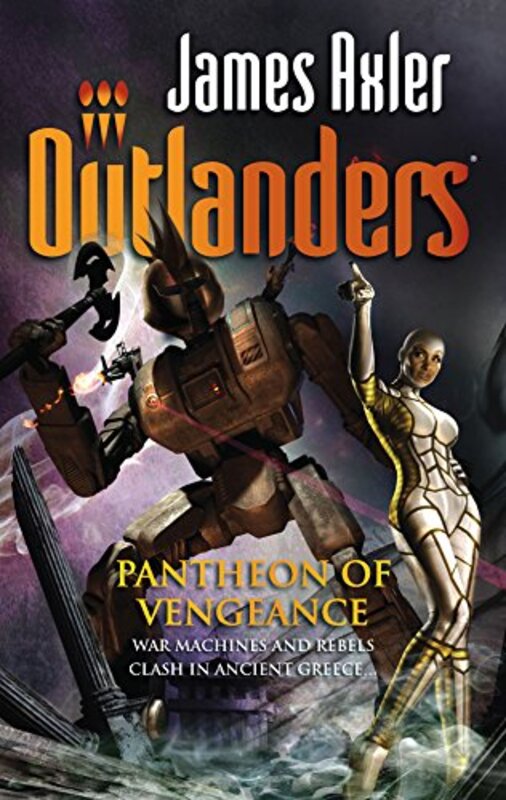 Book cover for "Pantheon of Vengeance" by James Axler