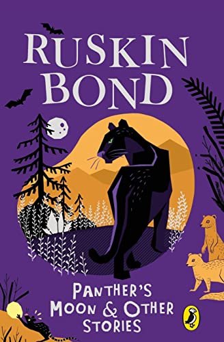 Book cover for "Panther's Moon and Other Stories" by Ruskin Bond