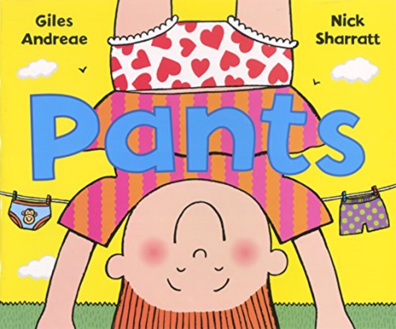Book cover for "Pants" by Giles Andreae
