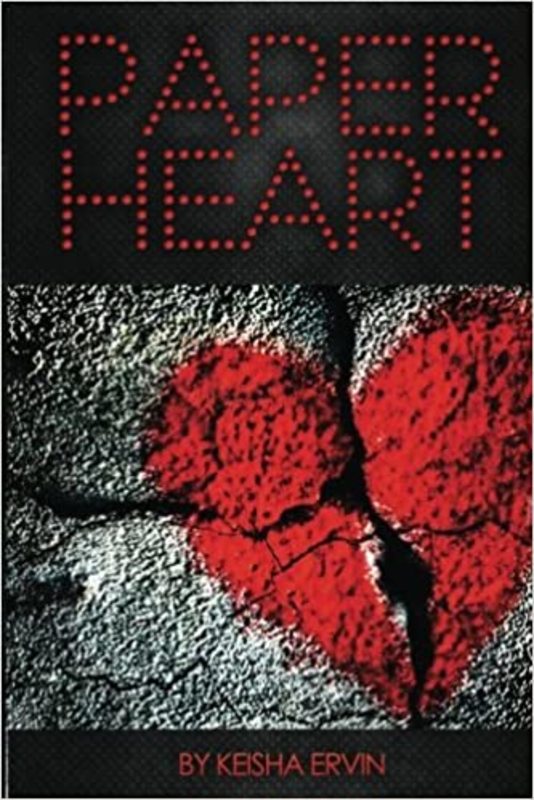 Book cover for "Paper Heart" by Keisha Ervin
