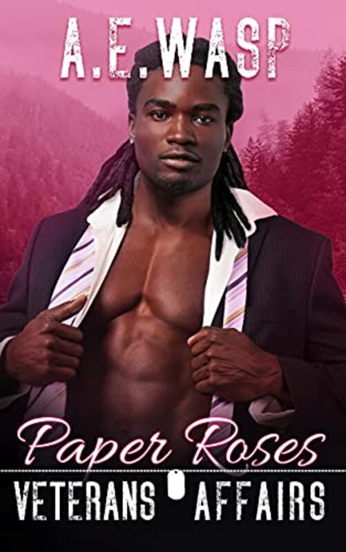 Book cover for "Paper Roses" by AE Wasp