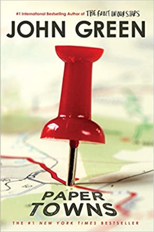 Book cover for "Paper Towns"