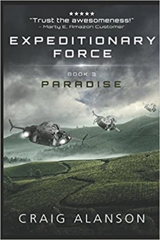 Book cover for "Paradise" by Craig Alanson