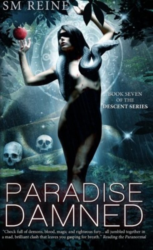 Book cover for "Paradise Damned" by SM Reine