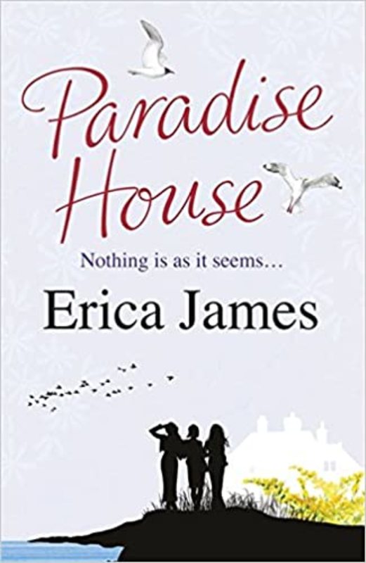 Book cover for "Paradise House" by Erica James