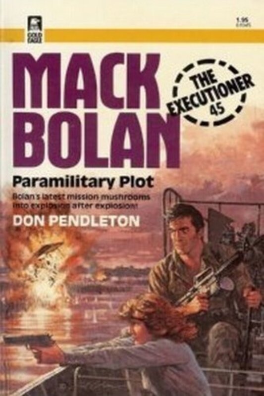 Book cover for "Paramilitary Plot" by Don Pendleton