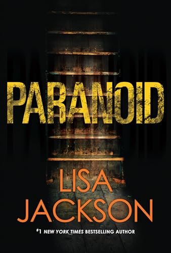 Book cover for "Paranoid" by Lisa Jackson