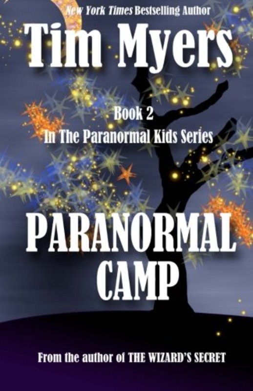 Book cover for "Paranormal Camp" by Tim Myers
