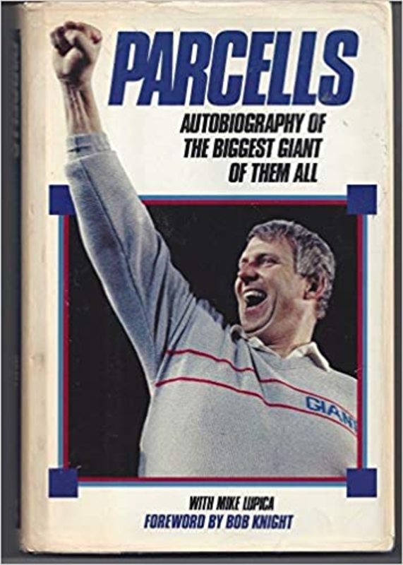 Book cover for "Parcells" by Mike Lupica