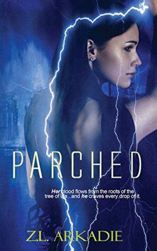 Book cover for "Parched" by ZL Arkadie