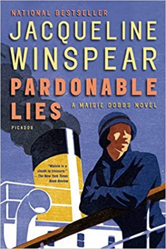 Book cover for "Pardonable Lies" by Jacqueline Winspear
