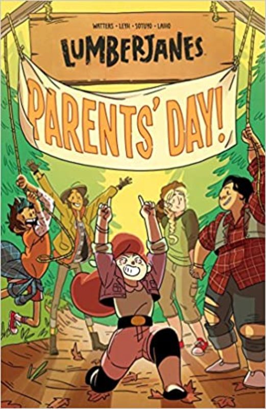 Book cover for "Parents' Day" by Noelle Stevenson