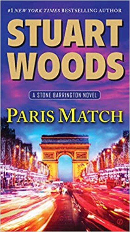 Book cover for "Paris Match" by Stuart Woods