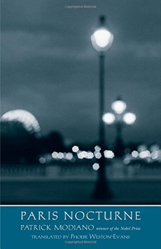 Book cover for "Paris Nocturne" by Patrick Modiano