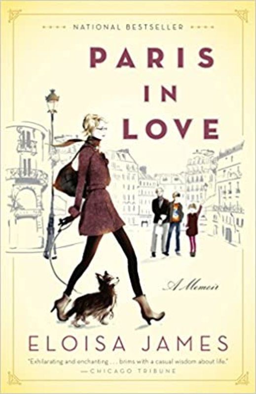 Book cover for "Paris in Love" by Eloisa James