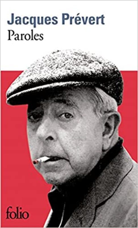 Book cover for "Paroles" by Jacques Prévert