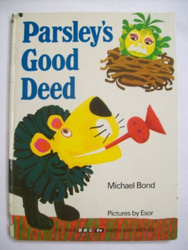 Book cover for "Parsley's Good Deed" by Michael Bond