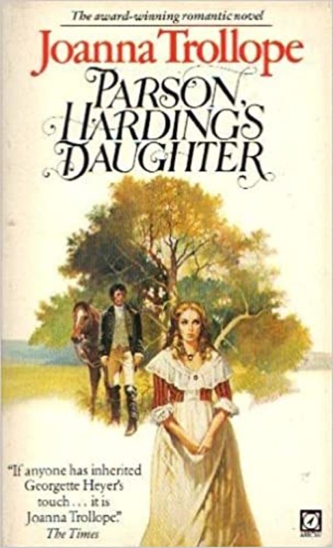 Book cover for "Parson Harding's Daughter" by Joanna Trollope