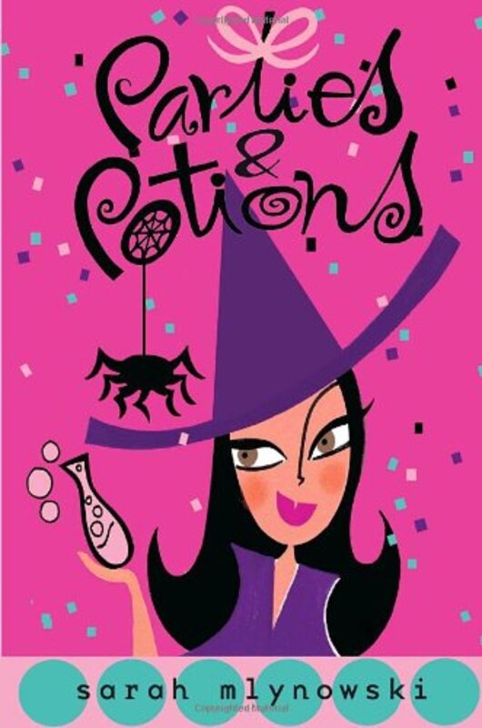 Book cover for "Parties and Potions" by Sarah Mlynowski