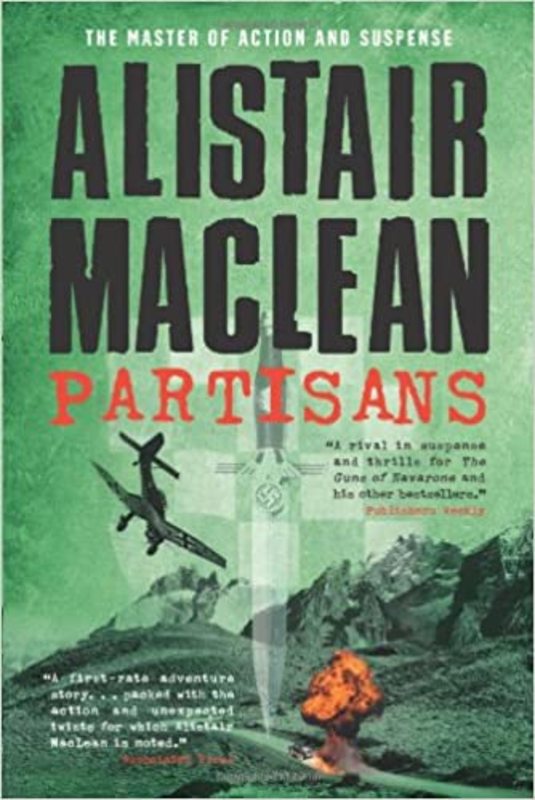 Book cover for "Partisans" by Alistair MacLean