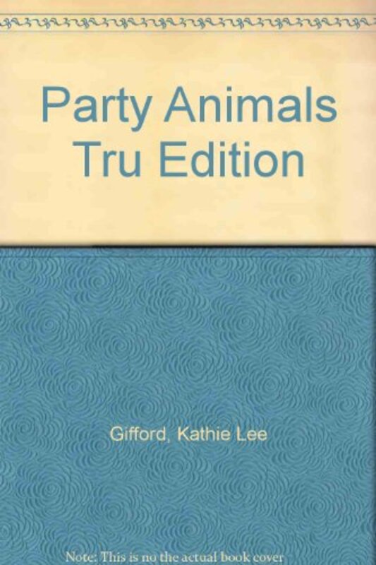 Book cover for "Party Animals"