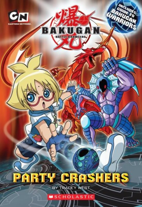 Book cover for "Party Crashers" by Tracey West