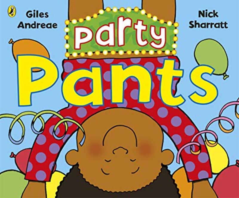 Book cover for "Party Pants" by Giles Andreae