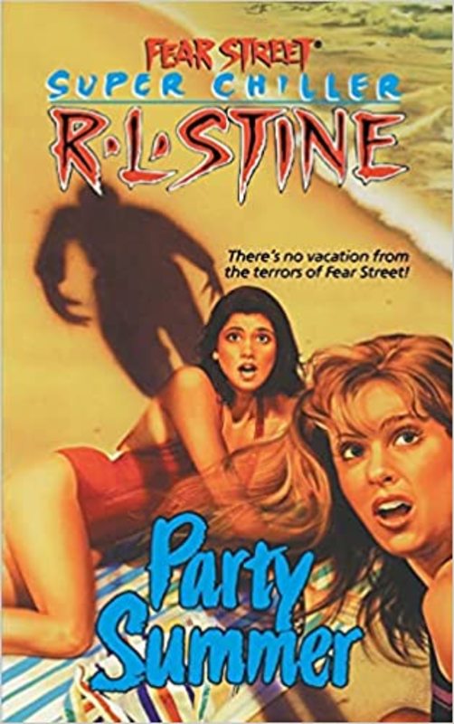 Book cover for "Party Summer" by R.L. Stine