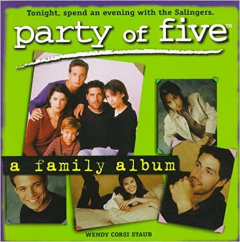 Book cover for "Party of Five" by Wendy Corsi Staub