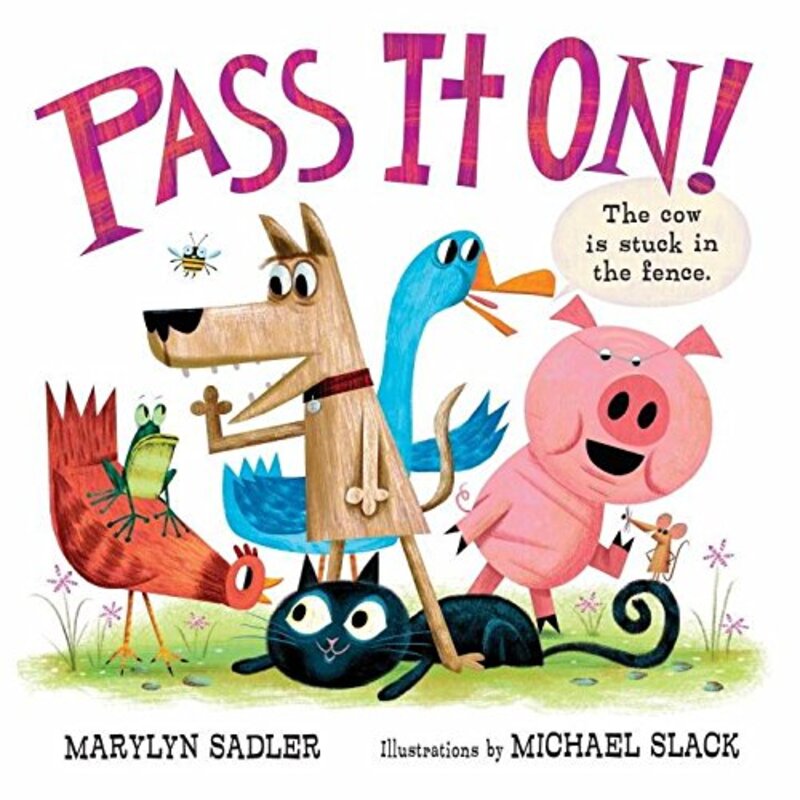 Book cover for "Pass It On!" by Marilyn Sadler