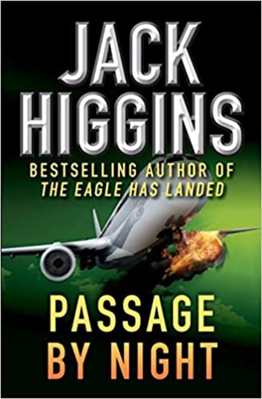 Book cover for "Passage by Night" by Jack Higgins